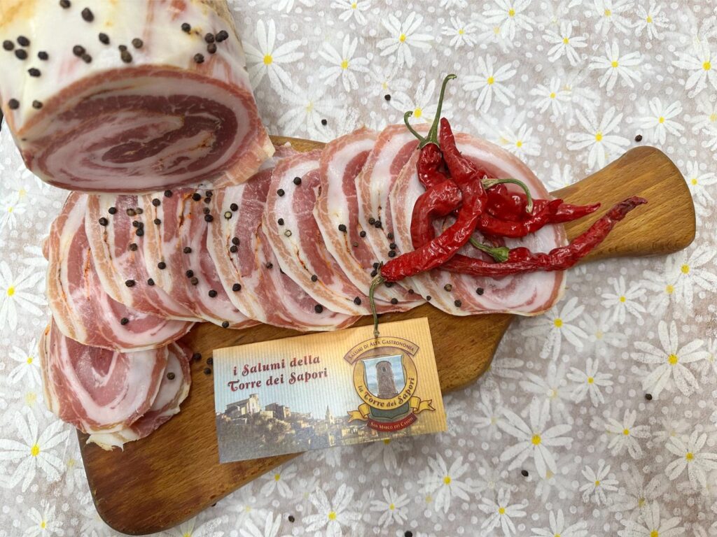 pancetta arrotolata